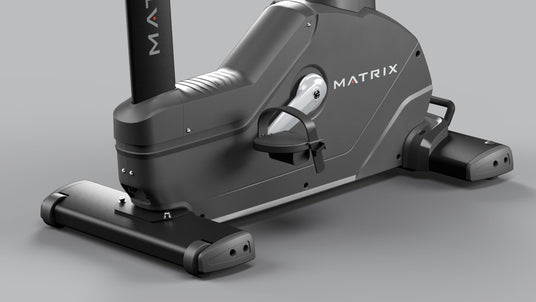 Matrix Endurance Upright Cycle With LED Console Pedals and Base