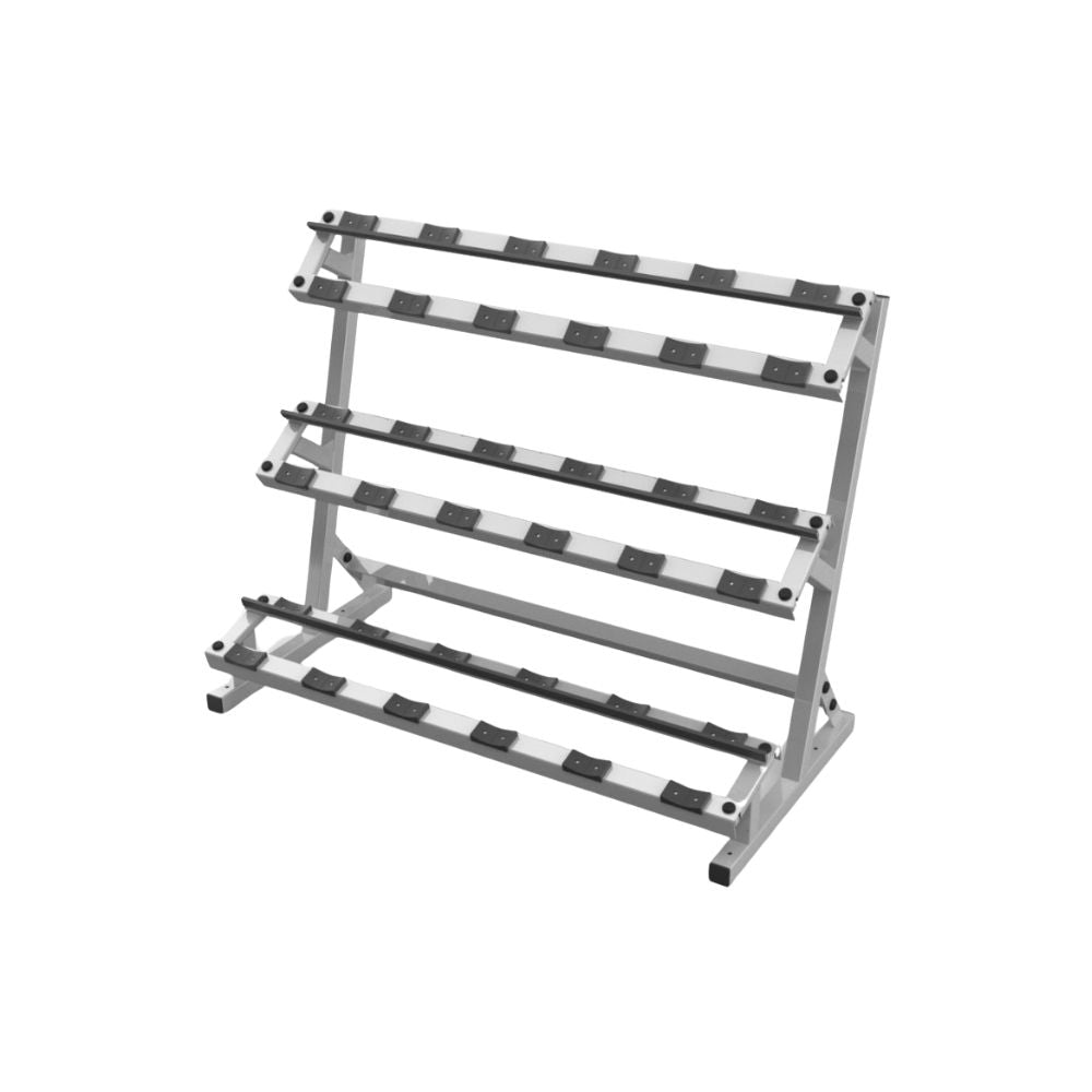Gym Equipment Barbell Rack - silver