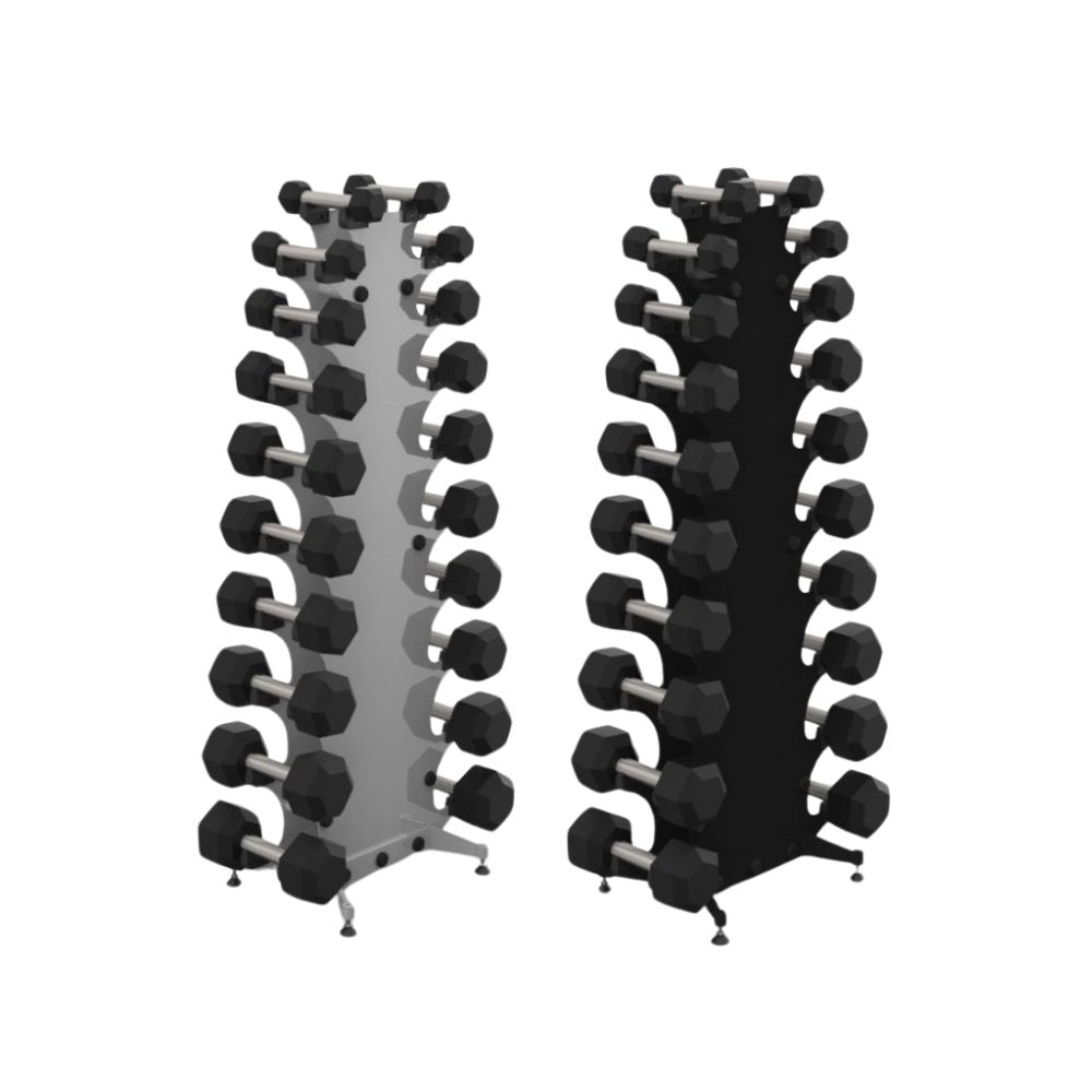 Gym Equipment Barbell Rack - black silver