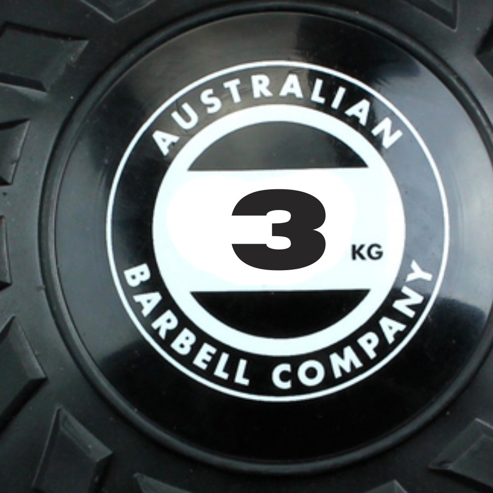 3kg deadball australian barbell company