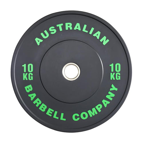 Australian barbell company plate weight - black green 10kg