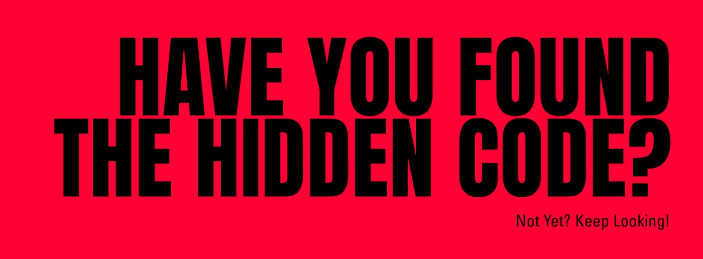 banner landing page boxing day - have you found the hidden code?