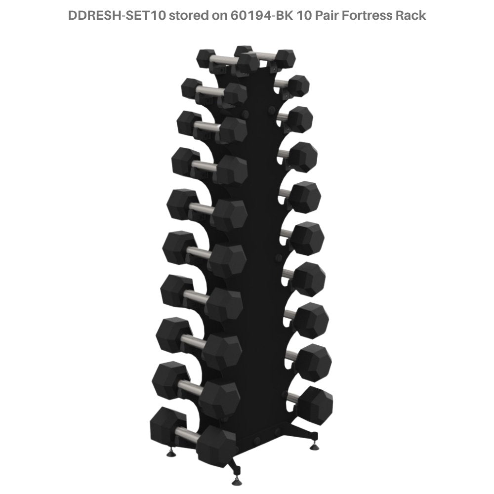 10 pair fortress rack australian barbell company dumbbells -