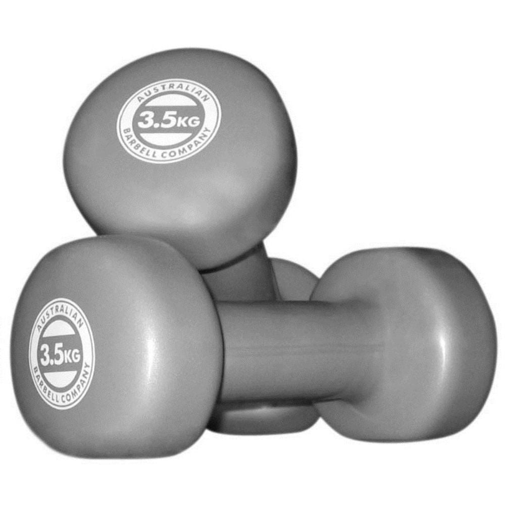 3.5kg Grey Australian Barbell Company Barbells - white background