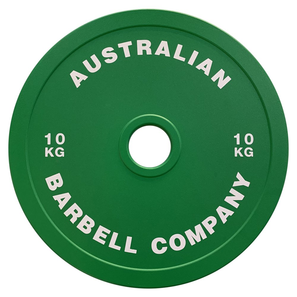 Australian barbell company plate weight - green 10kg