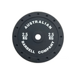 Australian barbell company plate weight - black 2.5kg