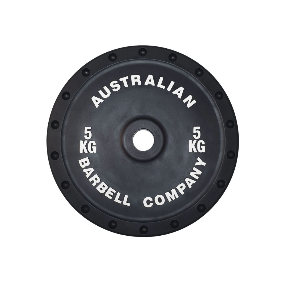 Australian barbell company plate weight - black 5kg