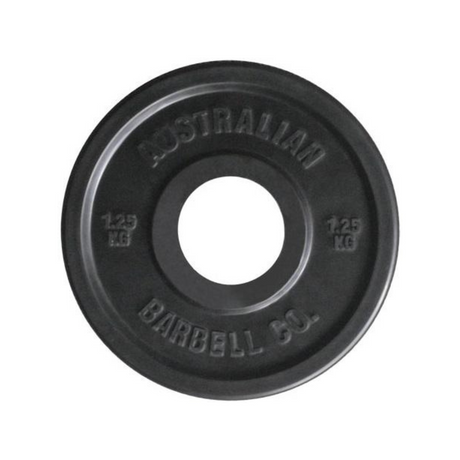 1.25KG Australian Barbell Co Plate Weight white background