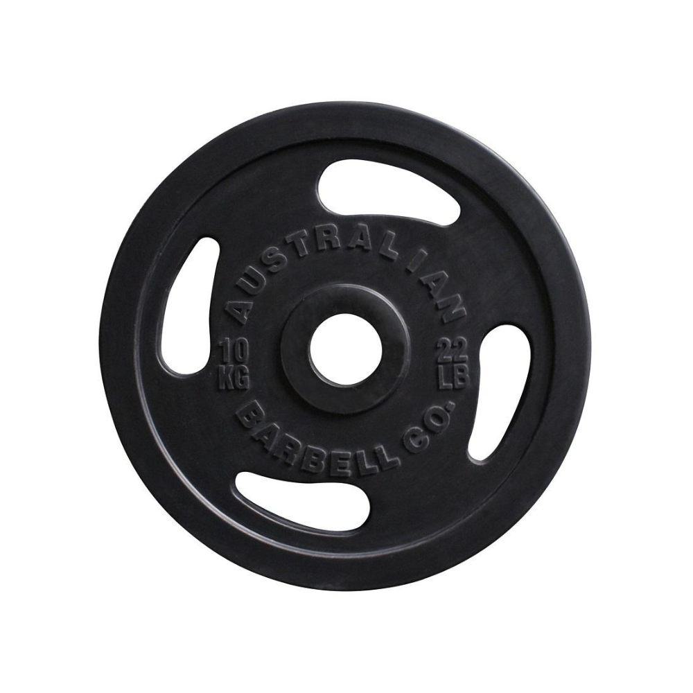 Australian barbell company plate weight - black 22kg