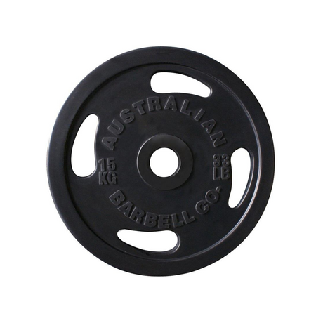 Australian barbell company plate weight - black 15kg