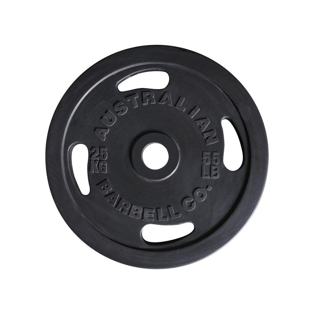 Australian barbell company plate weight - 25kg black