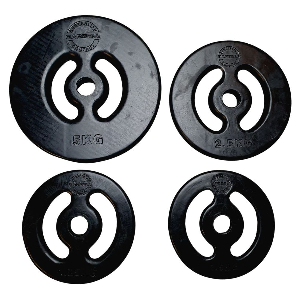 australian barbell company - smiley weights x 4