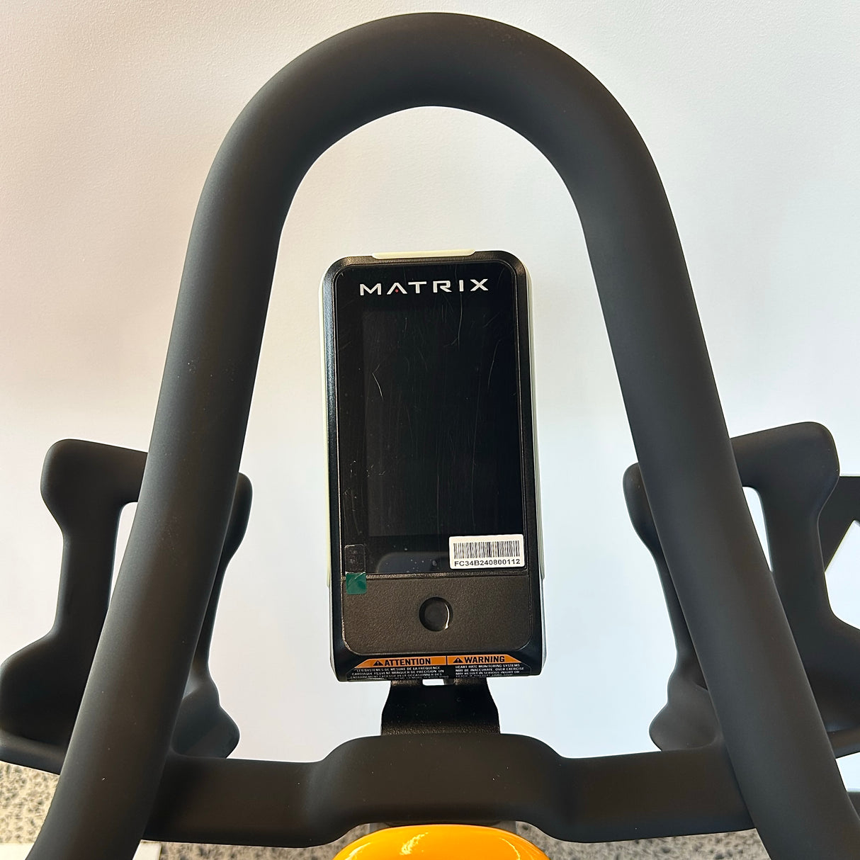 Matrix CXP indoor training cycle - console detail