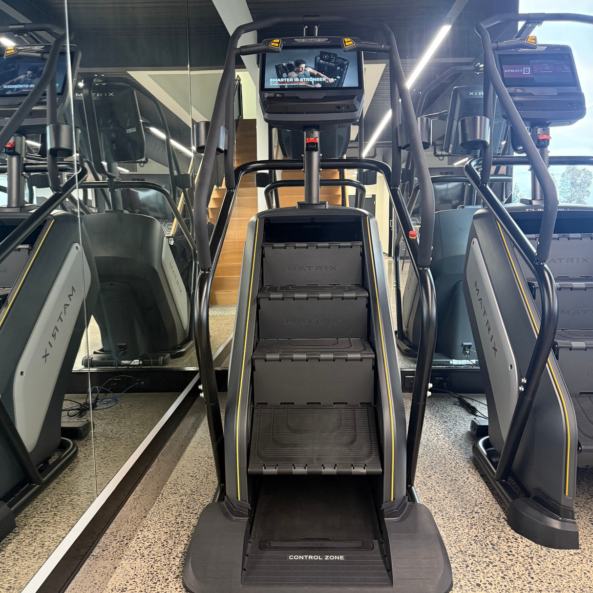 matrix climbmill touch console cardio machine