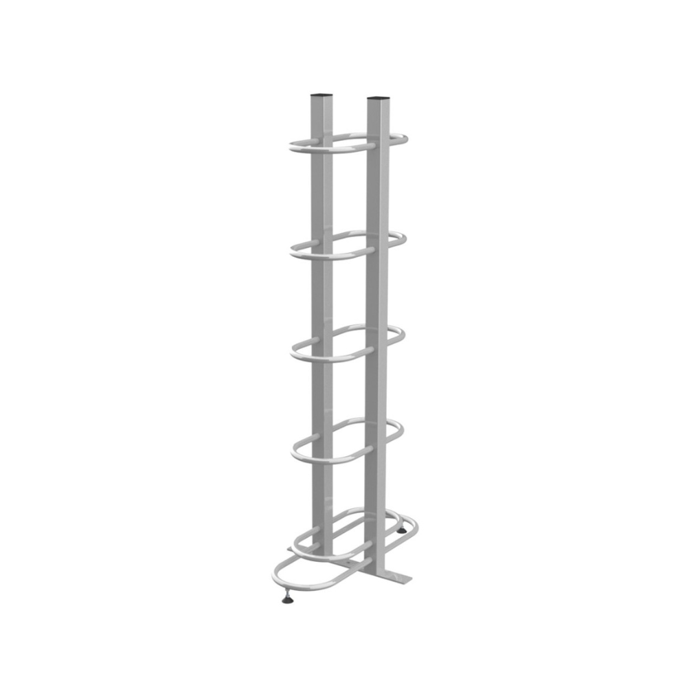 Silver Metal Rack Johnson Health Tech
