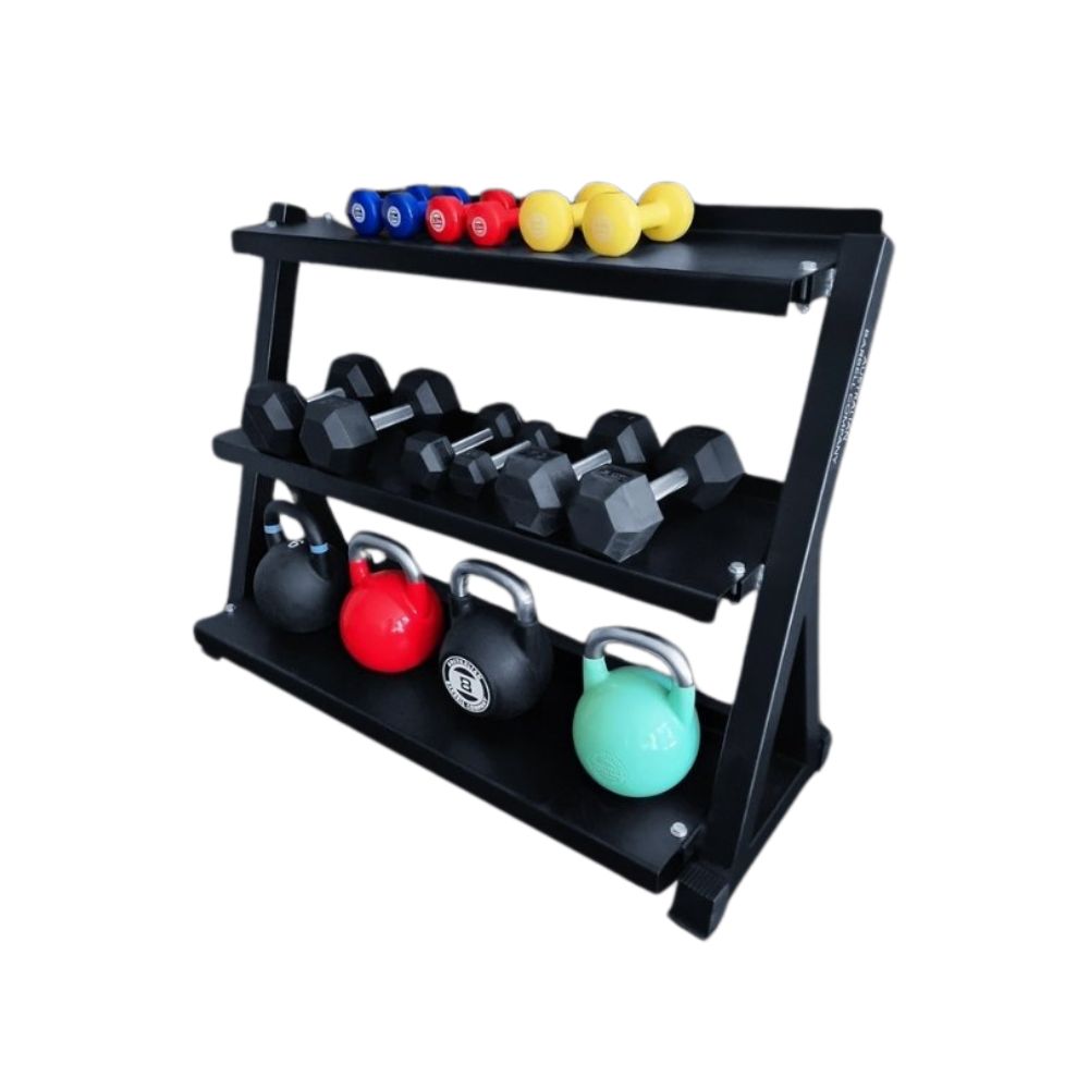 three tier Gym Equipment Barbell Rack