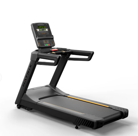 Matrix Endurance treadmill with LED console - white background
