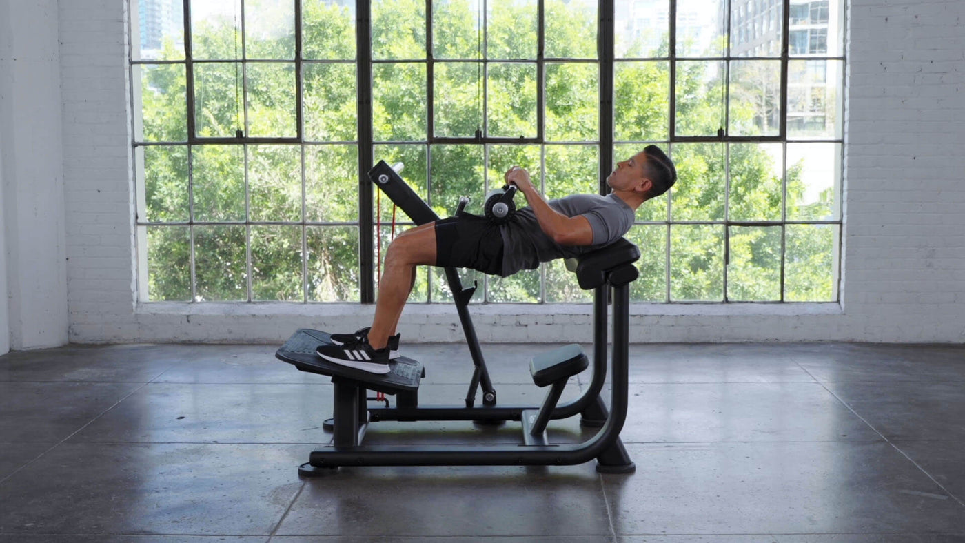 vision fitness plate loaded movements - glute trainer