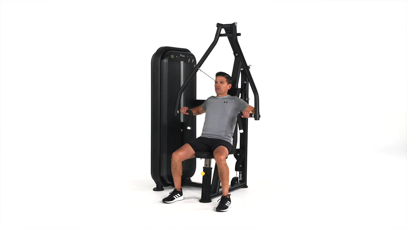 vision fitness selectorized movements - chest press