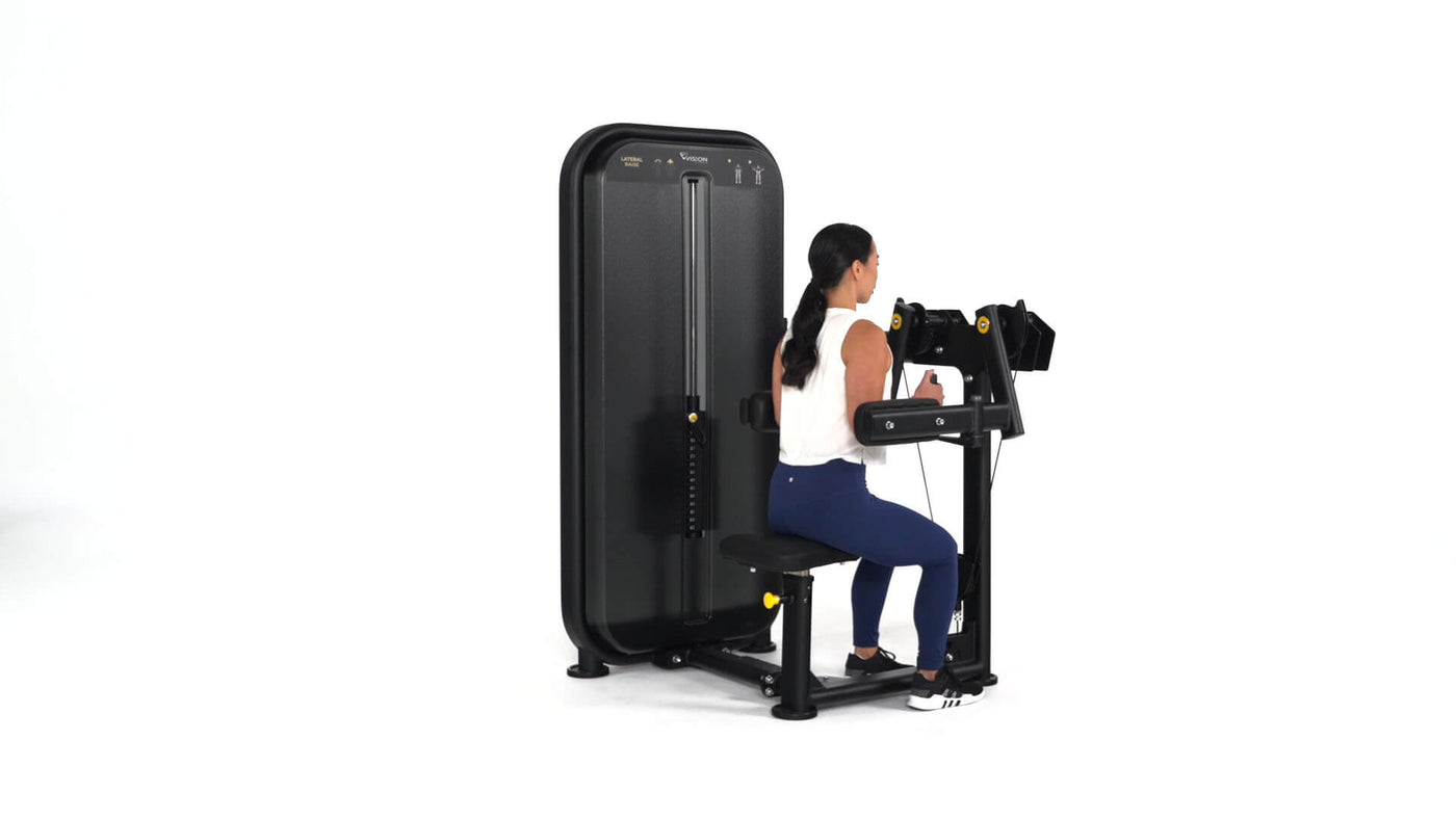 vision fitness selectorized movements - lateral raise