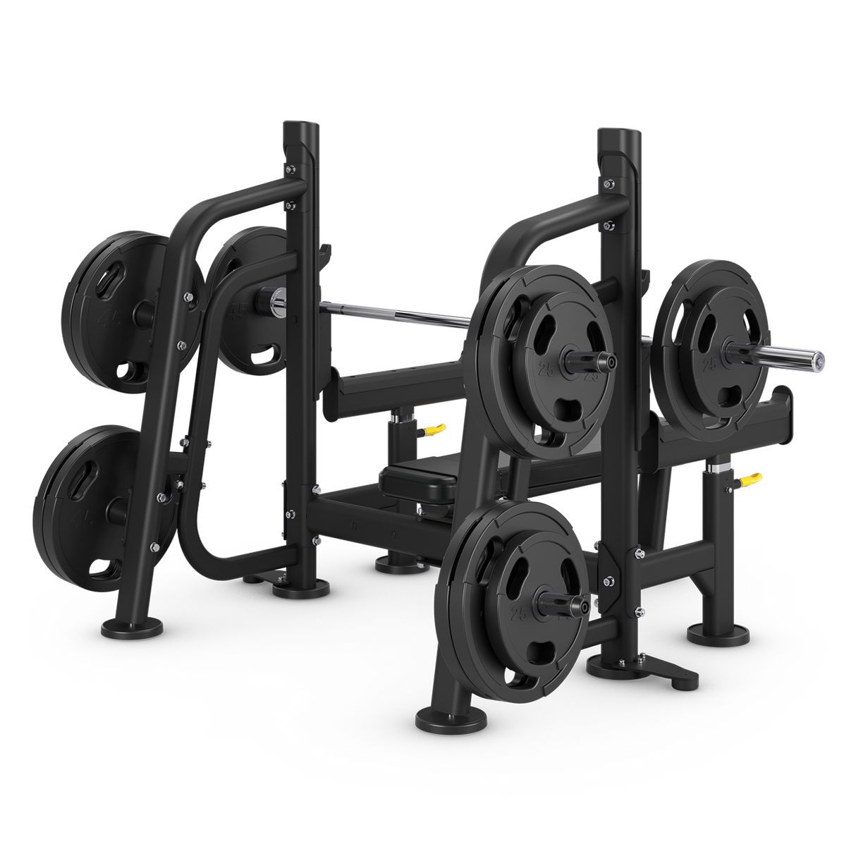 vision olympic flat spotter bench