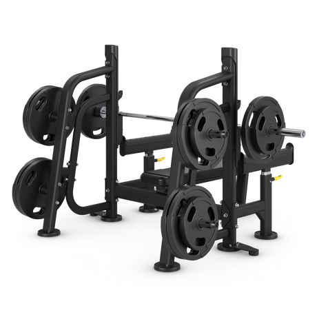 vision olympic flat spotter bench