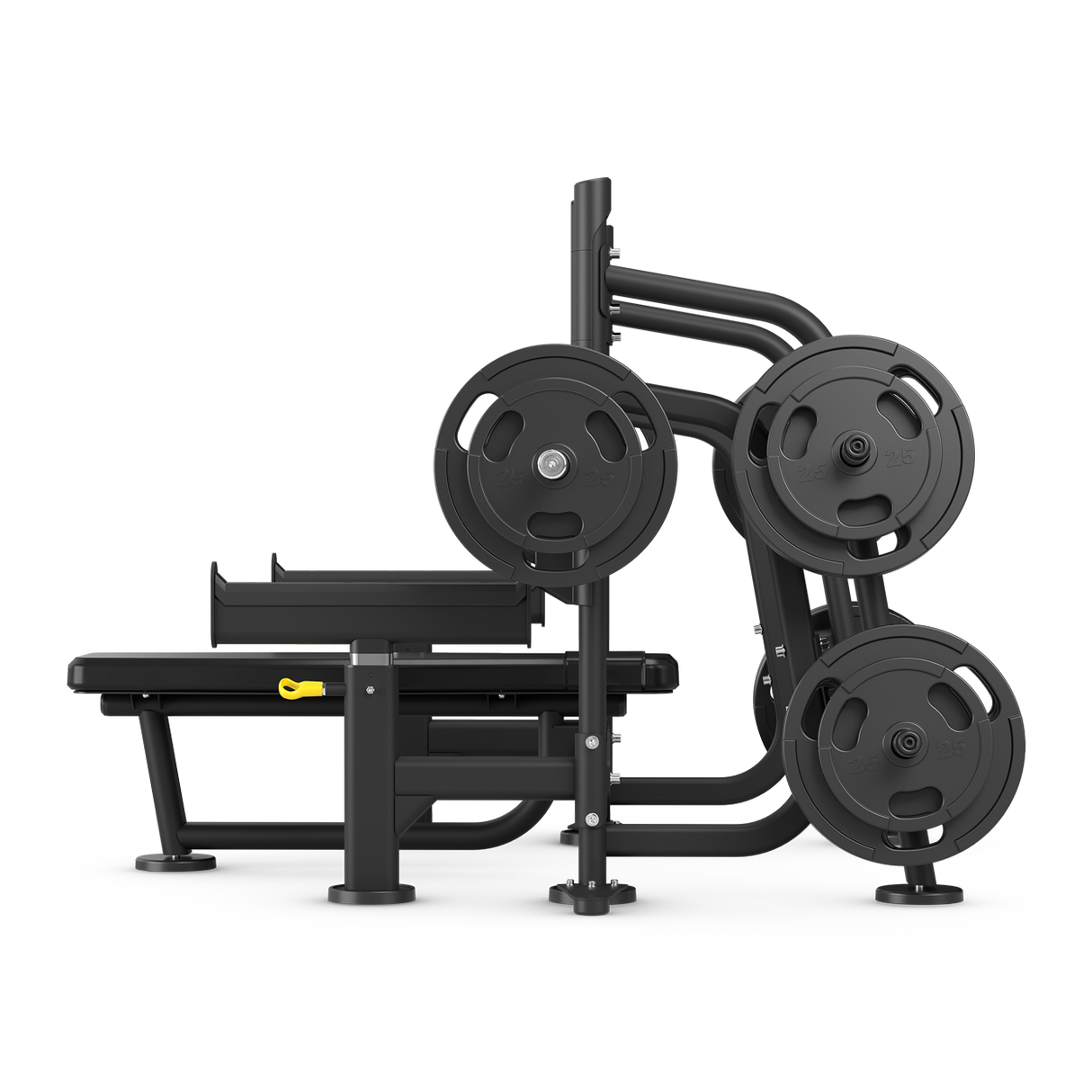vision olympic flat spotter bench