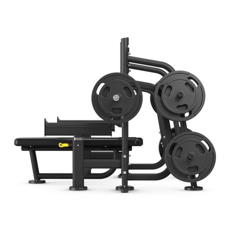 vision olympic flat spotter bench