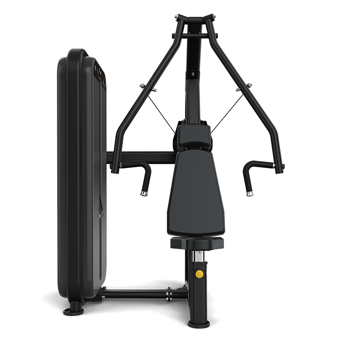 Vision Fitness Pin Loaded Strength Machine - Chest Press - png - front