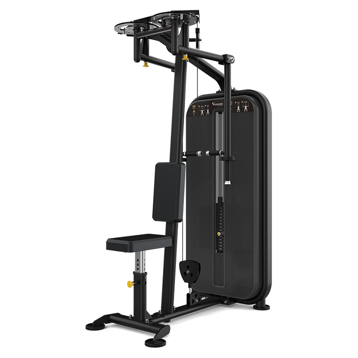 Vision Fitness Pin Loaded Strength Machine -pec fly rear delt - png - front side