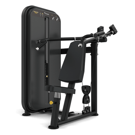 vision fitness pin loaded strength equipment - shoulder press