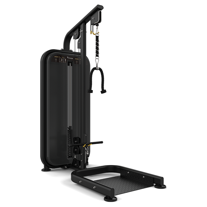 Vision Fitness VST600-S401 Biceps Triceps machine - pin loaded weight