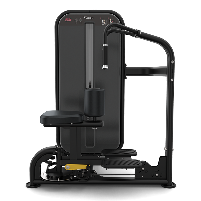 vision fitness rotary torso machine - png