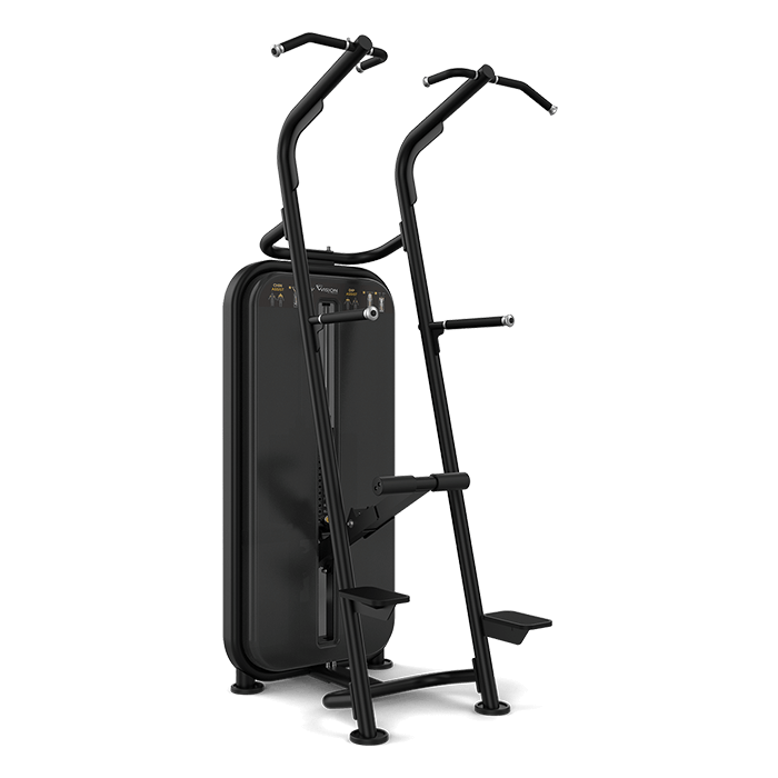 vision fitness pin loaded strength equipment - pullup