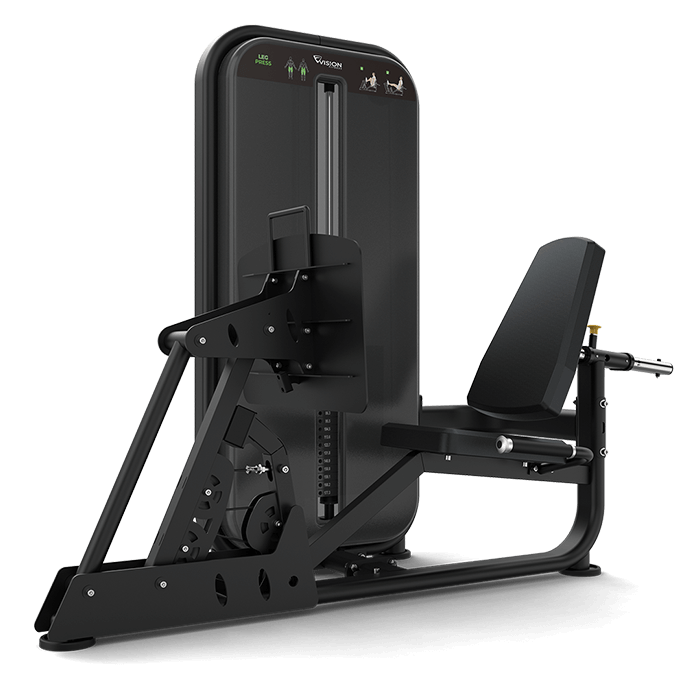 vision fitness leg press machine - pin loaded machine - 4