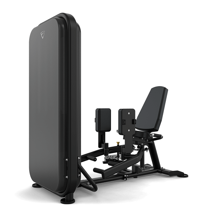 vision fitness hip adductor abductor machine - side