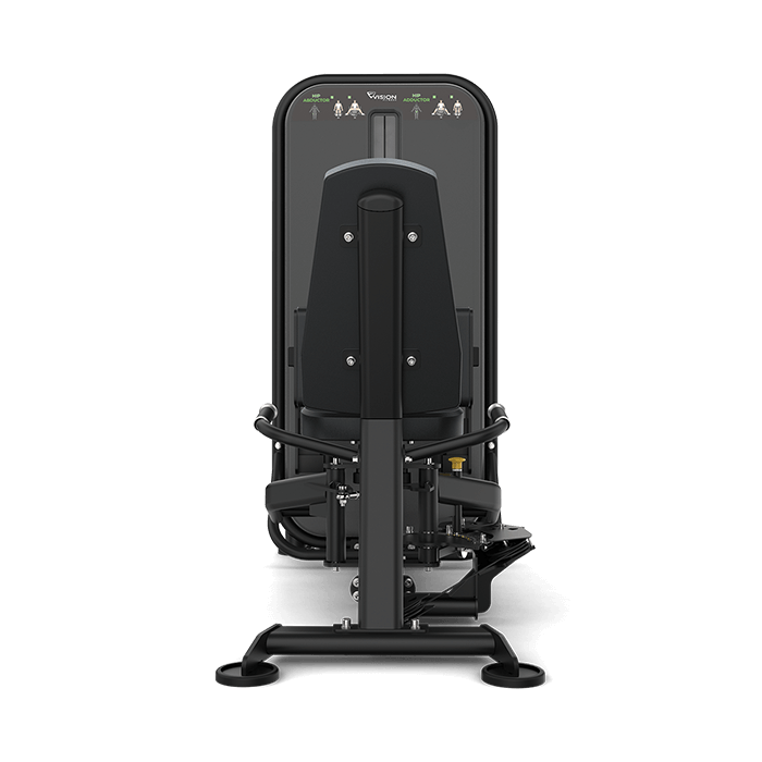vision fitness hip adductor abductor machine - back view png