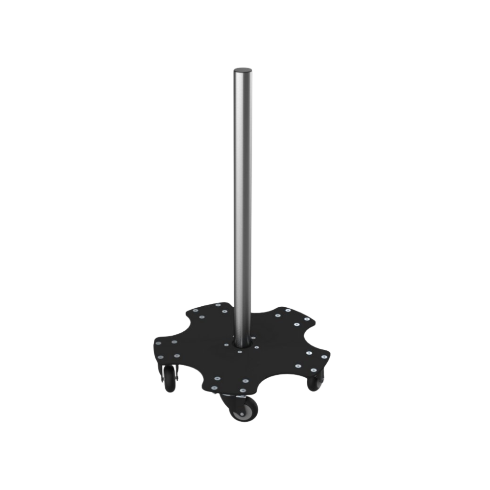 vertical bumper plate storage rack trolley