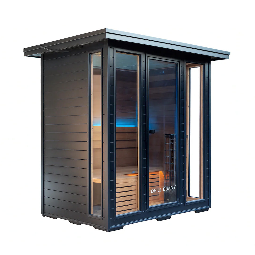Chill Bunny 4 Person Outdoor Traditional Sauna