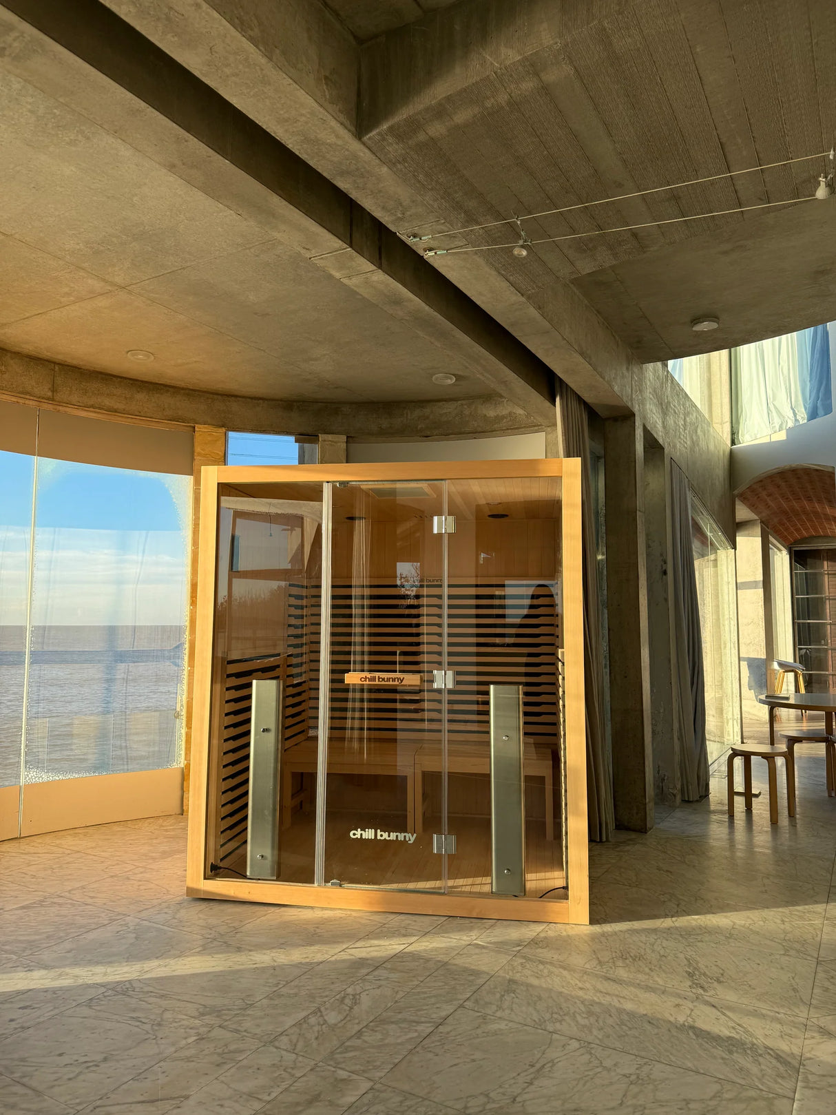 portrait chill bunny indoor sauna - product