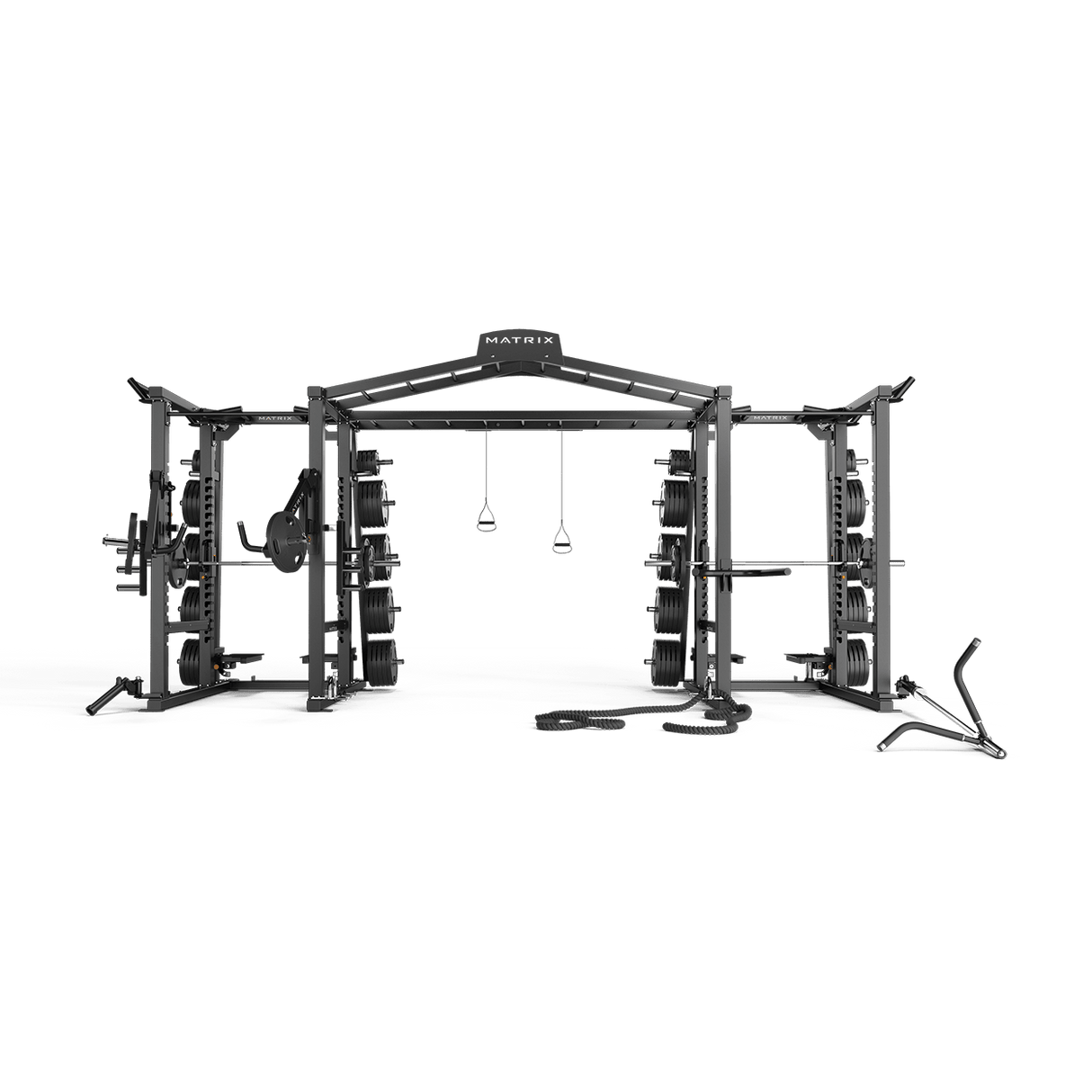 matrix multi station functional trainer mega power rack