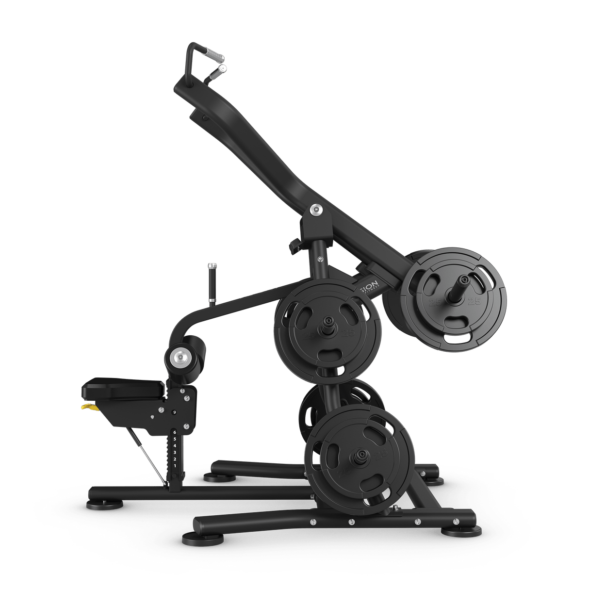 vision fitness hammer strength plate loaded lateral decline machine png