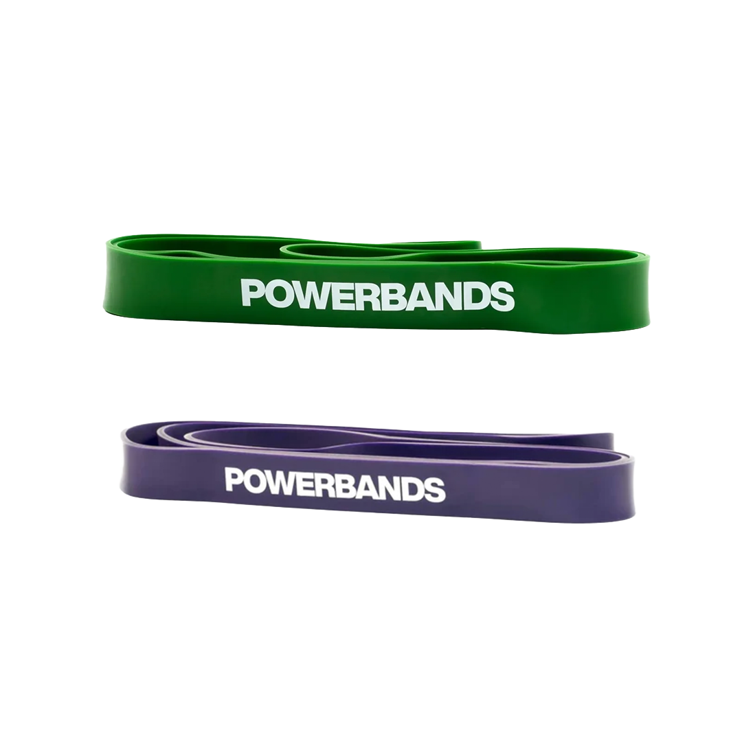 green purple powerband