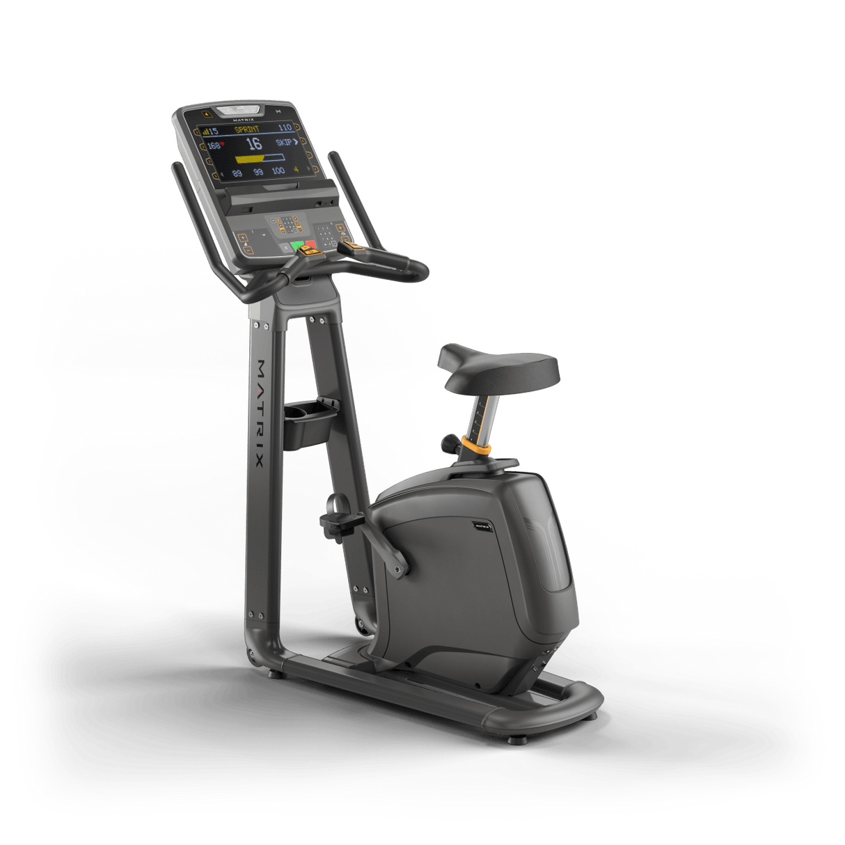 Matrx U30 Upright Cycle - Exercise Bike - Ergonomic Design - transparent background