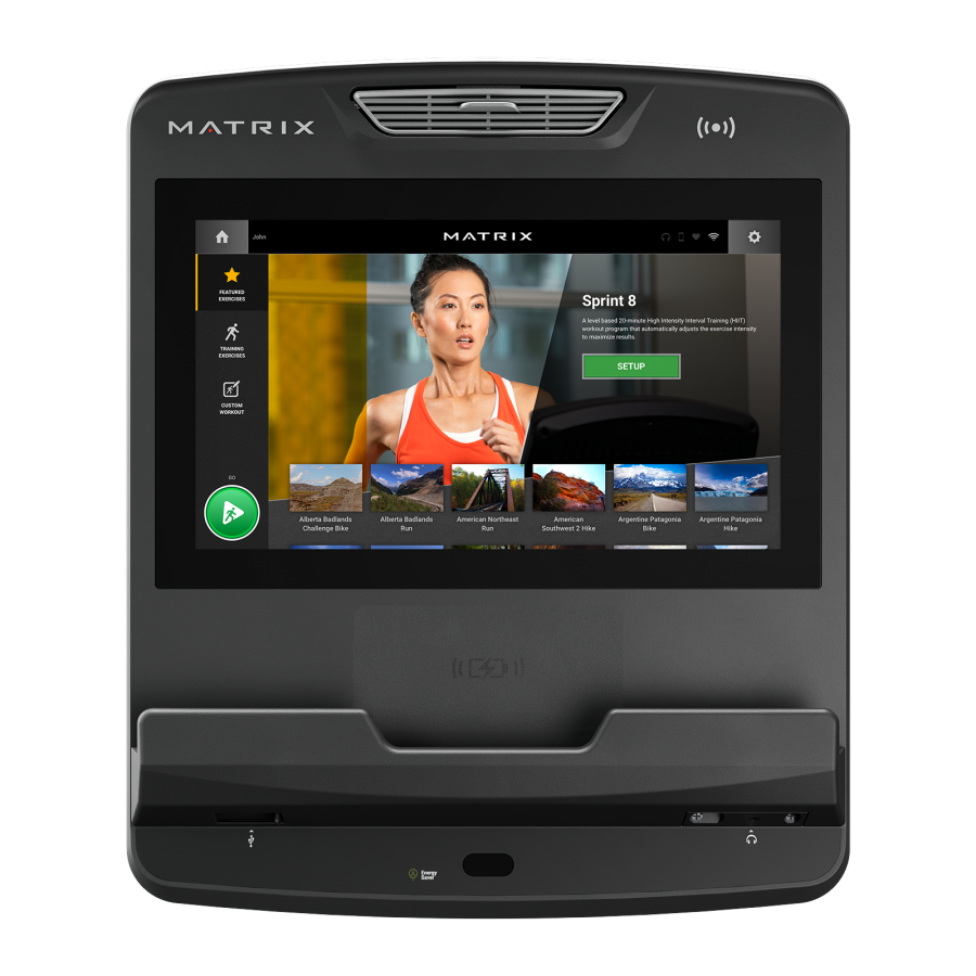 Matrix Touch Console PNG featuring Sprint 8