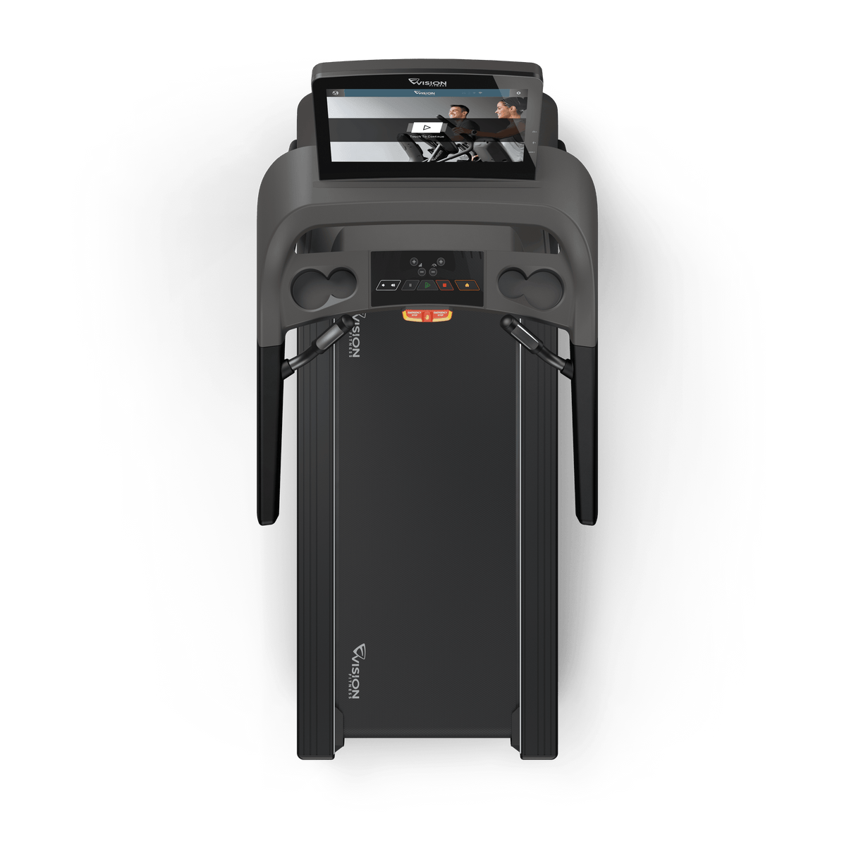 Vision T600E Treadmill top view