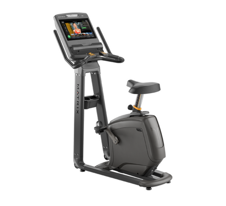 Matrix U30 Upright Exercise Bike Cycle with XR Console Model - white background