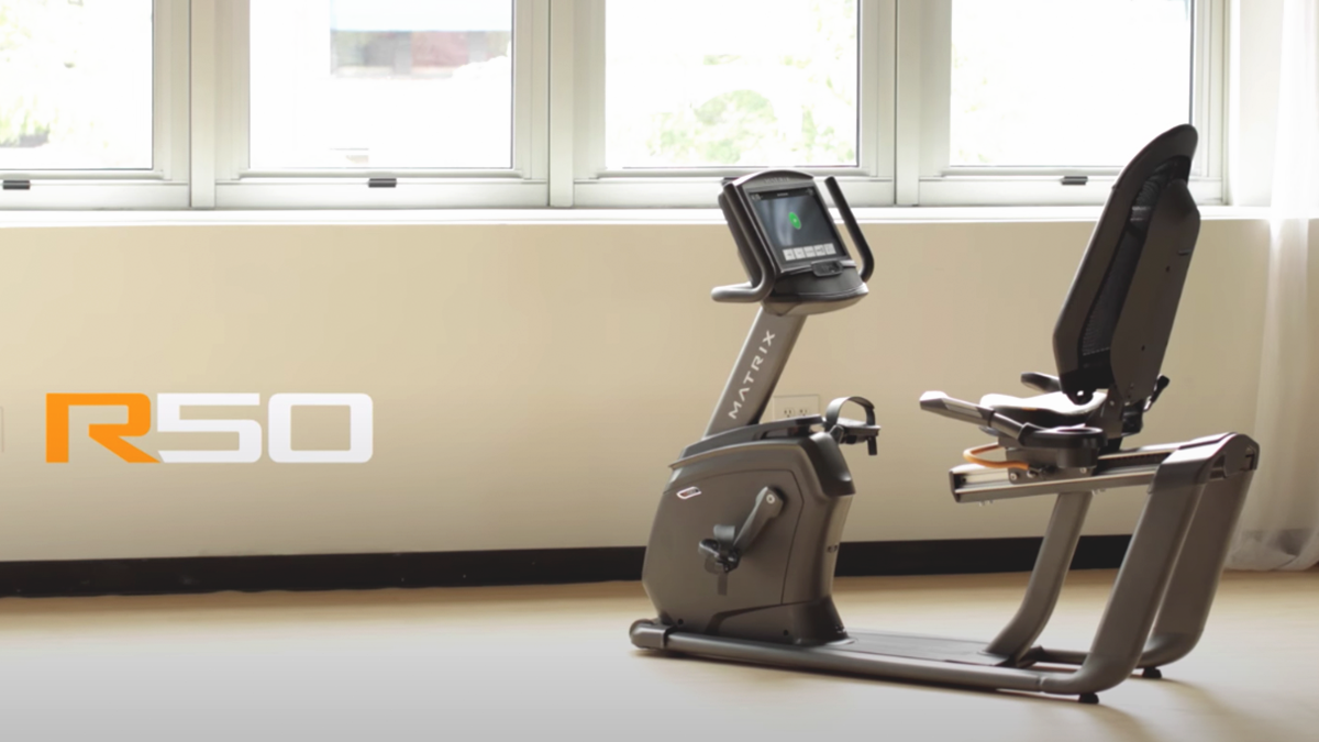 Matrix r50 recumbent bike with xir console hotsell