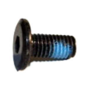 Screw - TH - M8X1.25PX15L - Hex Socket - Chrom