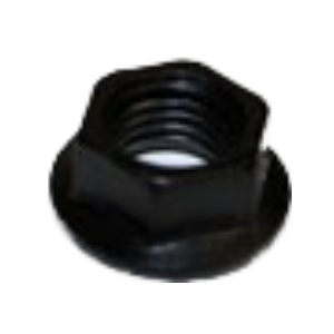 Nut - Hex Flange - M10X1.25P - SS41 - Black Zinc – Johnson Fitness Australia Spare Part